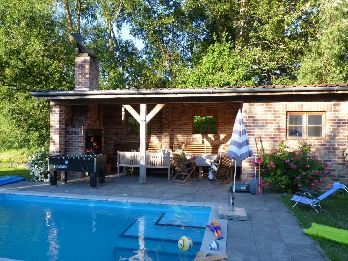 Traumhaftes Luxus-Ferienhaus Warnkenhagen  Exteriér fotografie
